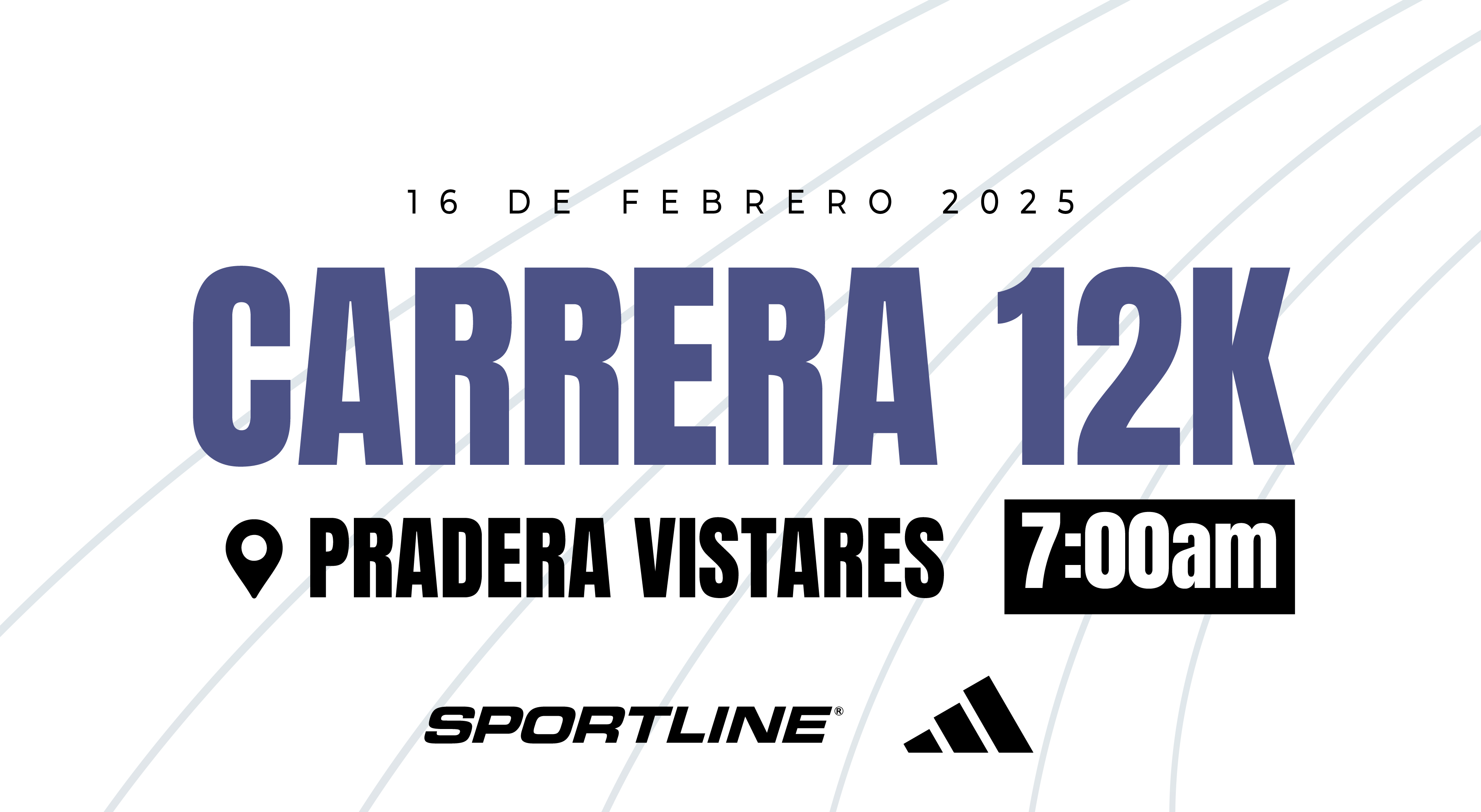 Sportline y adidas en la Carrera 12K de Pradera Vistares 2025